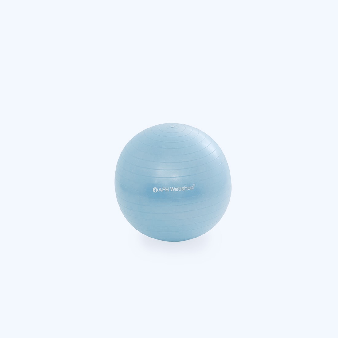TheraPIE Gymnastikball inkl. Pumpe - hellblau - ca. Ø 45 cm