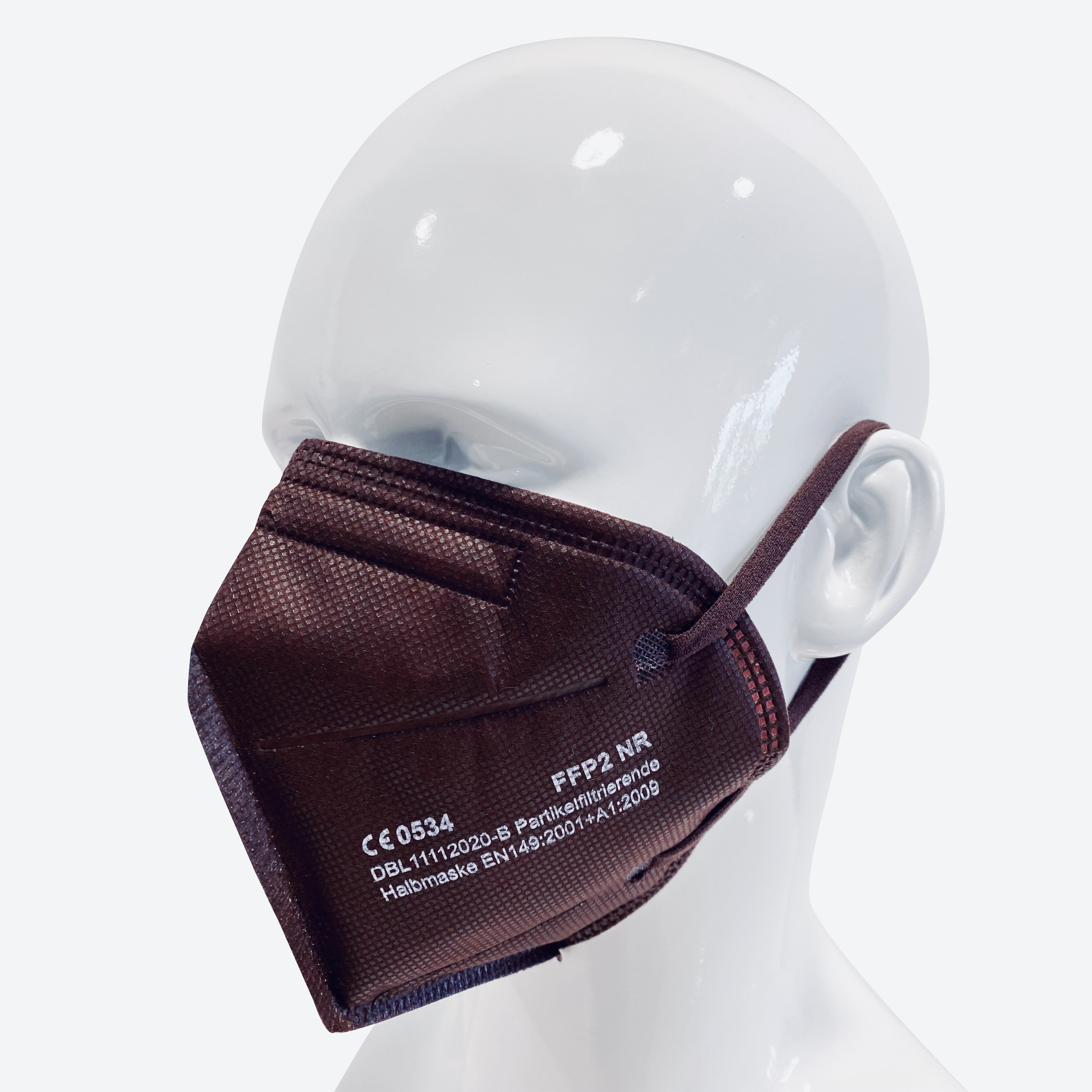 Qualitativ hochwertige FFP2-Schutzmasken - CHESTNUT EDITION 