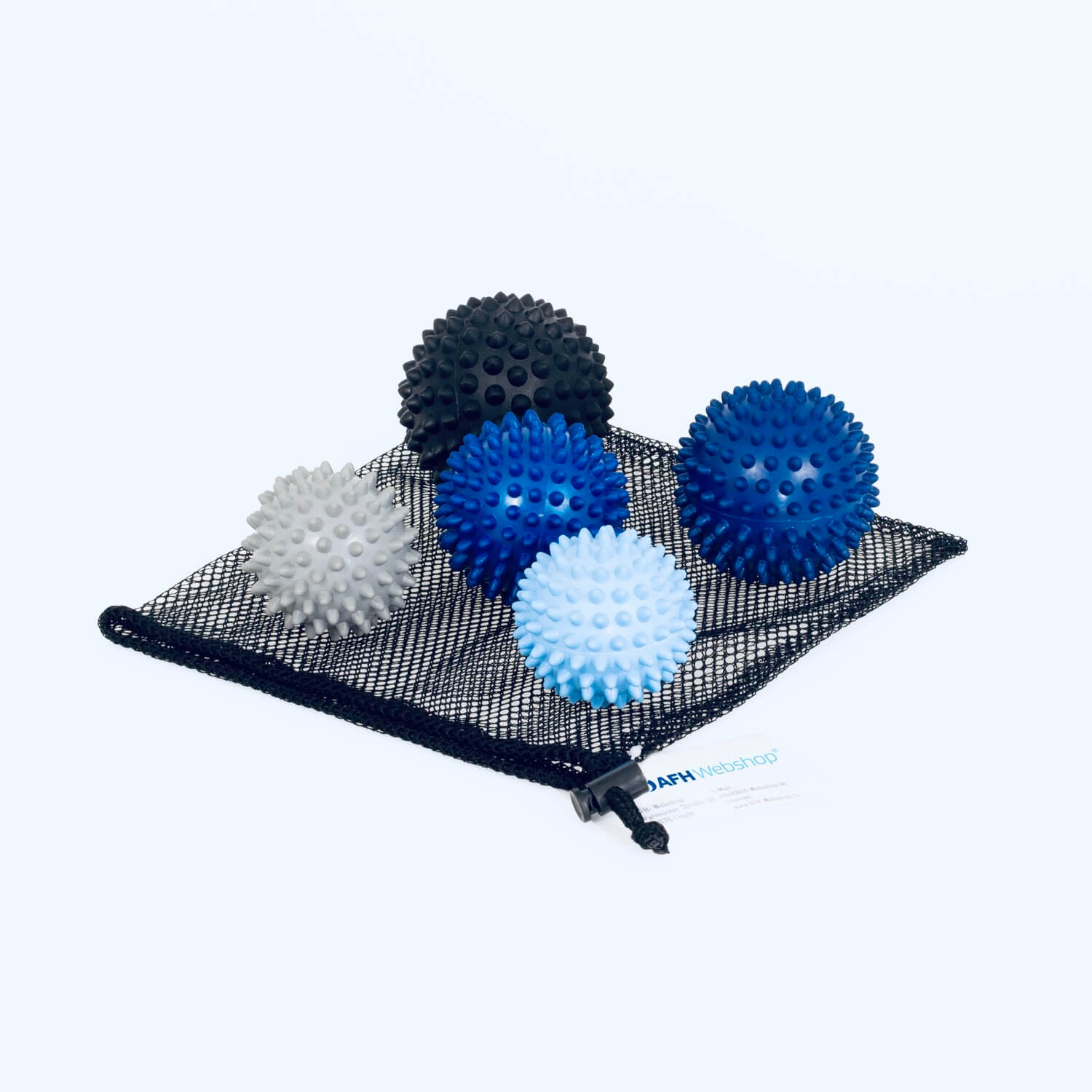 TheraPIE Massageball, Igelball Soft Deluxe, 5er Set